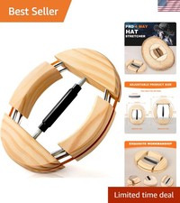 4-Way Hat Extender - Fits Sizes 6 7/8 to 8 1/2, Durable Craftsmanship