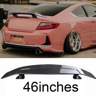For Honda Accord Sedan Carbon Style 46inch Car Rear Trunk+Spoiler Lip Wing Racin