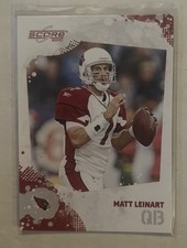 2010 Score #7 Matt Leinart Arizona Cardinals Football Card