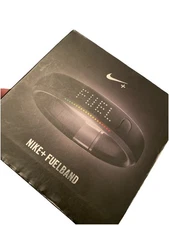 NIKE + FUELBAND SE Activity Tracker Fitness Yoga Health Black Steel Small NEW