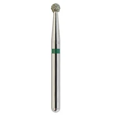Multi-Use Dental Diamond Burs Round Friction Grip FG 801/016C Coarse Grit Green