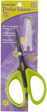 4 Inch Perfect Sewing Scissors Green Handmade Craft