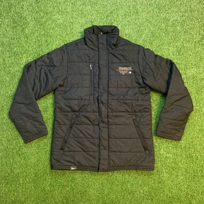Reebok Jacke Herren Gr. M Schwarz Steppjacke Winterjacke Outdoor Boston USA