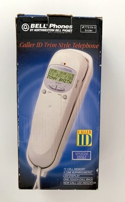 Bell Phones Caller ID Trim Style Telephone 77519-3 | eBay