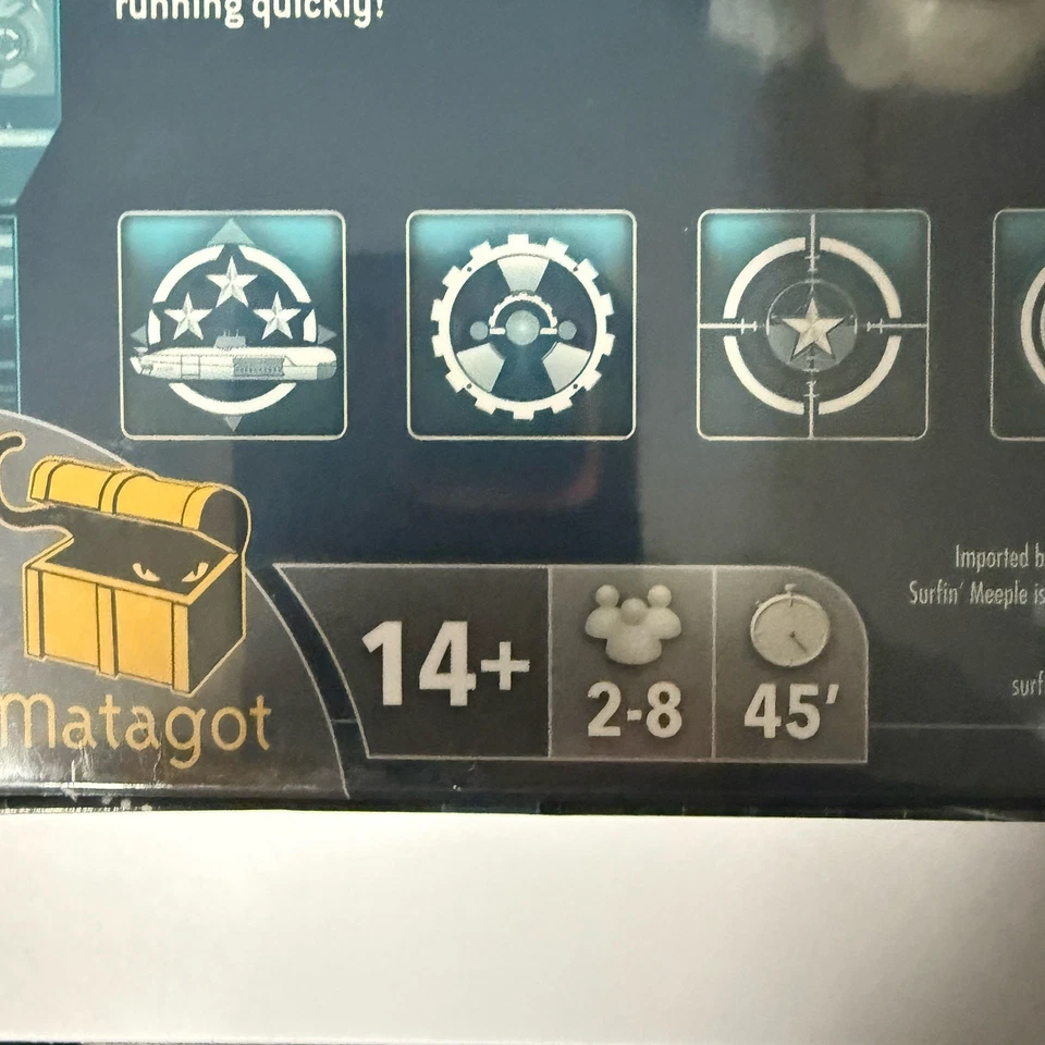 Captain Sonar Board Game by Matagot Complete Brand New Factory Sealed - Image 3 of 4