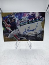 2025 TOPPS PRO DEBUT FRANKLIN ARIAS “FUTURE CORNERSTONES” GOLD RC AUTO # 23/50