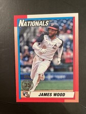 2025 Topps Series 2 - 1990 Topps Baseball James Wood #90B2-47 (RC)