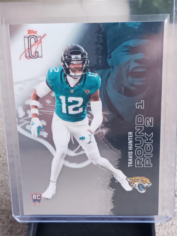 Topps 2025 Signature Class Travis Hunter Rookie Jaguars Round 1 Pick 2 #224