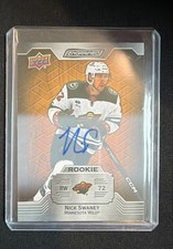 2023-24 Upper Deck Engrained - Rookies Nick Swaney #128 Autographs (AU, RC)
