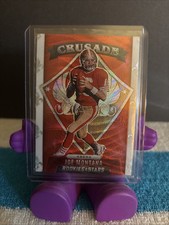 2021 Panini Rookies & Stars - Crusade Red Wave Prizm #CR-11 Joe Montana
