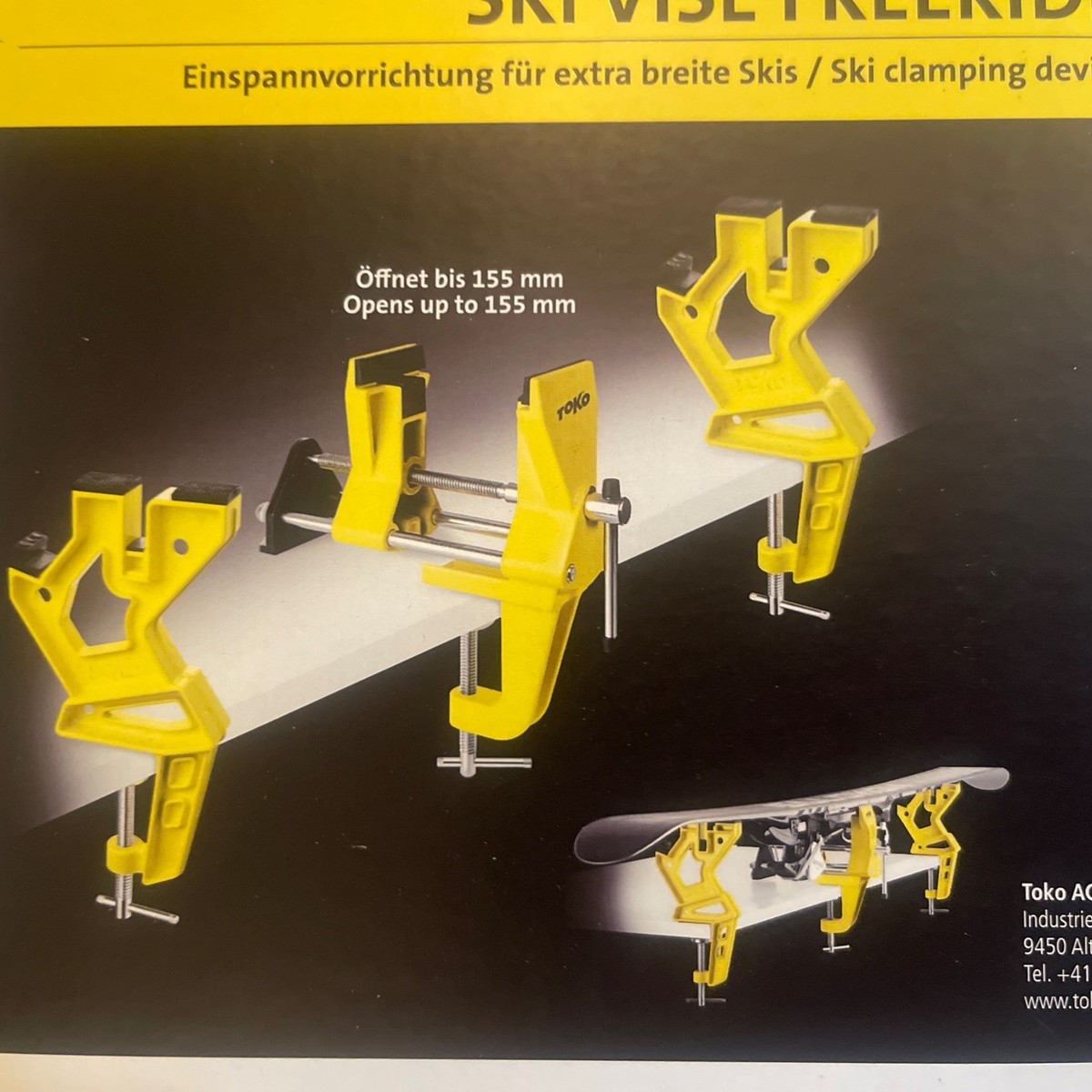 Toko 5560037 Ski Vise - Yellow for sale online | eBay