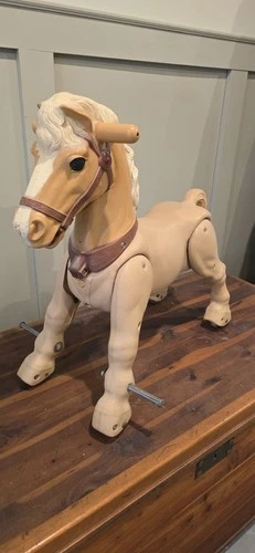 Marx Marvel the Mustang Vintage Cowboy Western Ride-On Horse