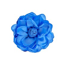 Rose Flower Brooches Lapel Pins Dainty Satin Fabric Brooches Camellia Flower ...