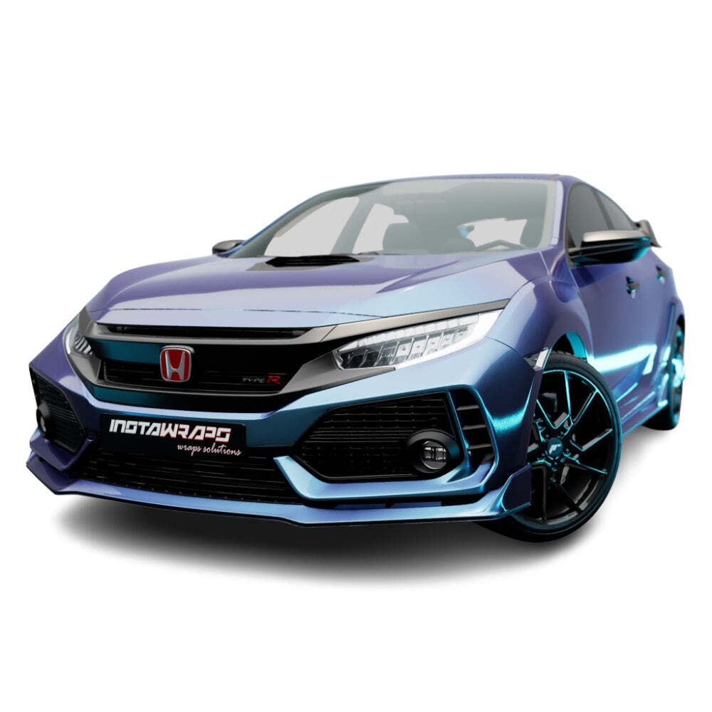 KPMF K75400 Gloss Purple / Blue Iridescent Vinyl Car Wrap Film