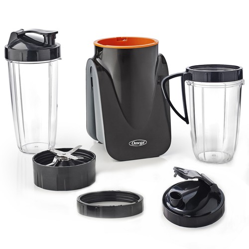 Batidos saludables Omega PBL1000BD MeGo Nutrition on the Go licuadora personal - Imagen 6 de 7