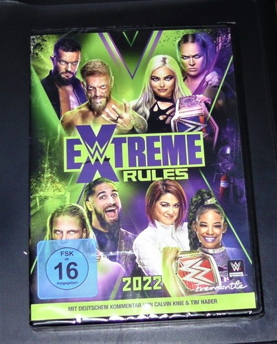 WWE EXTREME RULES 2022 DVD SCHNELLER VERSAND NEU & OVP - Picture 1 of 2