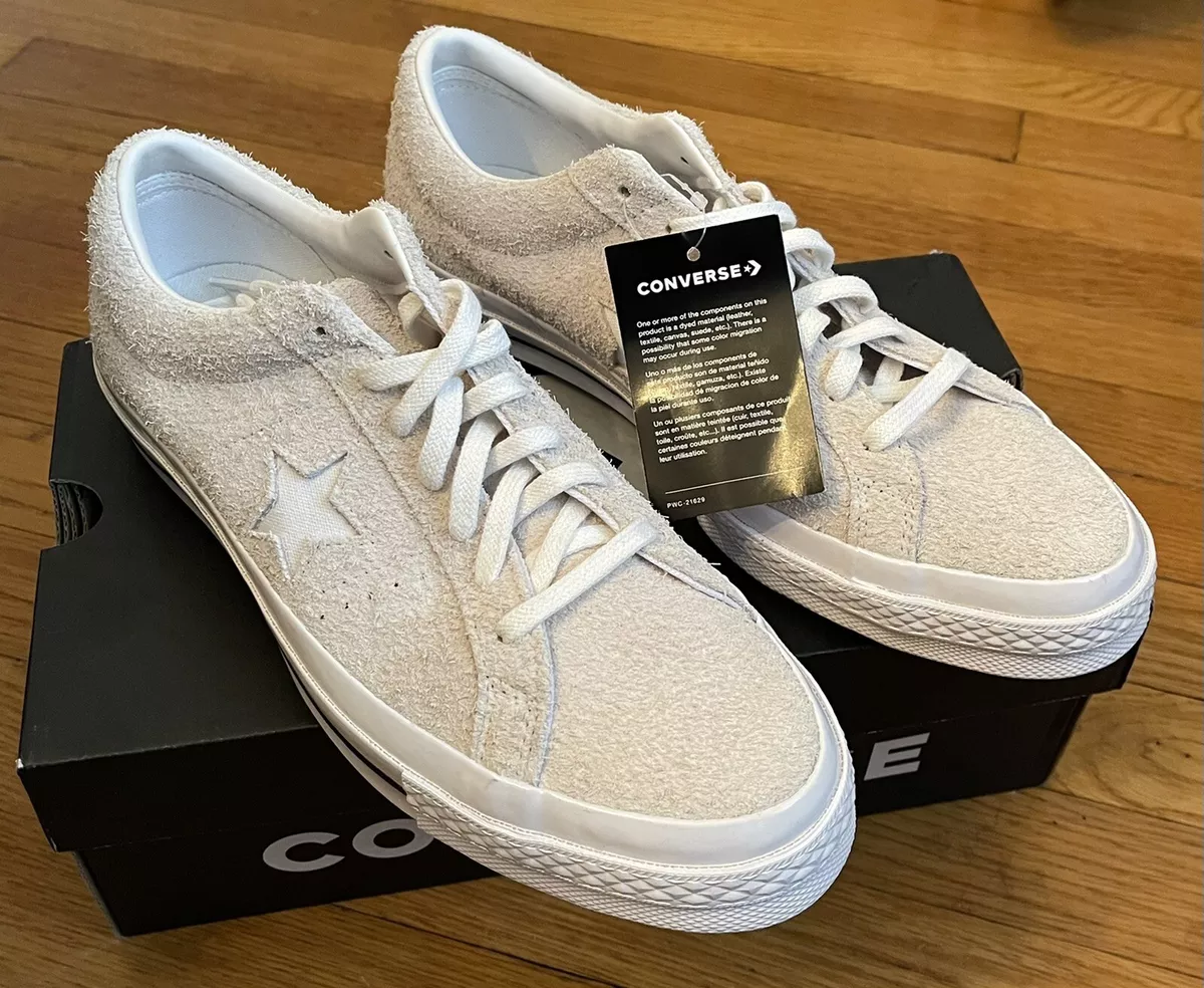 Converse One Star Ox Beige Suede OG 1 Retro Low Off Cream Leather