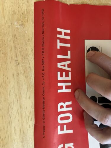 Seltenes Werbeposter Aerobic Tanzen Dance'n Jog für die Gesundheit im Geschäft - Bild 3 von 7