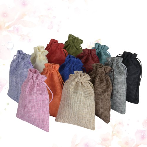 10pcs Valentines Gift Sack Jewelry Drawstring Bags Wedding Favor Bags - Picture 3 of 11