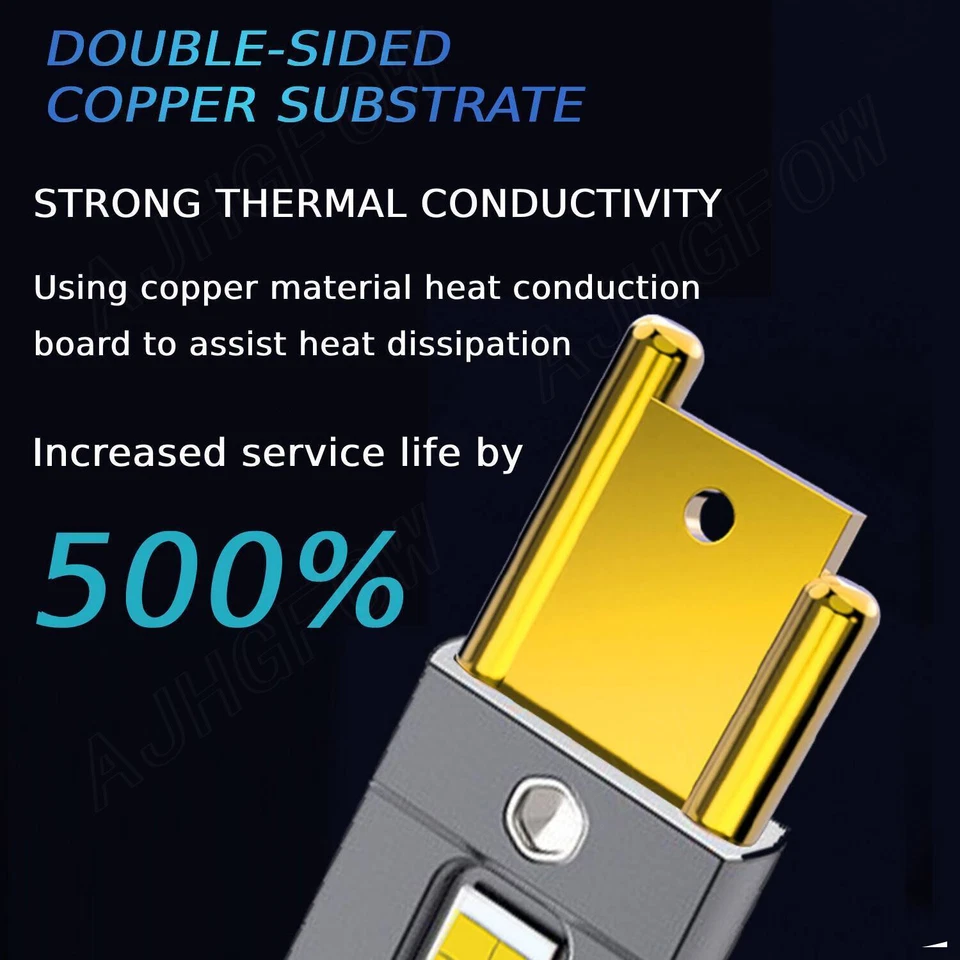 Combo de faros LED blancos + faros antiniebla 6000K para Lincoln LS 2000 2001 2002 Foto 3 de 4