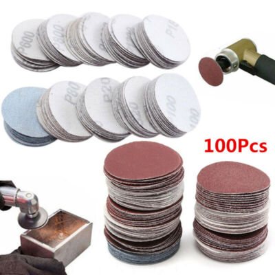 #ad 100Pcs 3000 Grit Sander Disc Car Sanding Polishing Pads Abrasive Sandpaper Set $19.98