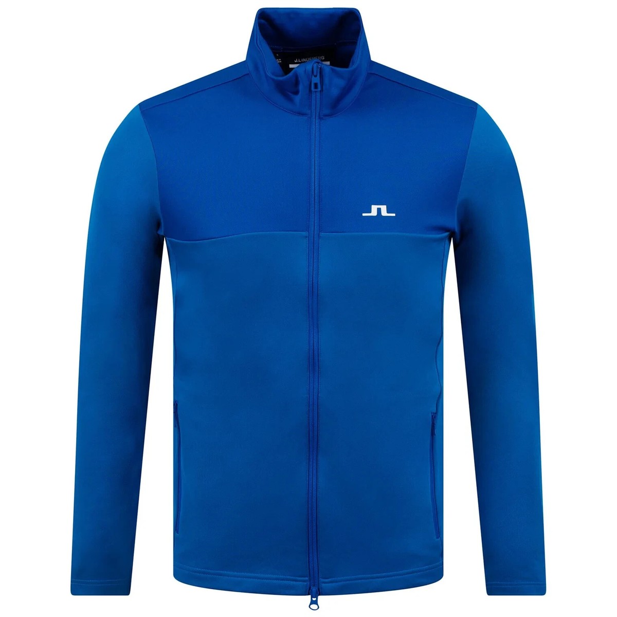 J. Lindeberg banks Mens Medium or Large Blue full zip mid layer