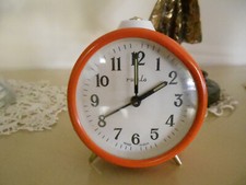 Orologio sveglia vintage d'epoca Ruhla 8 cm collezionismo arredo arredamento