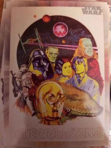 2017 Star Wars 40th Anniversary #112 Italian Star Wars Novelizaiton Artwork - Zdjęcie 1 z 1