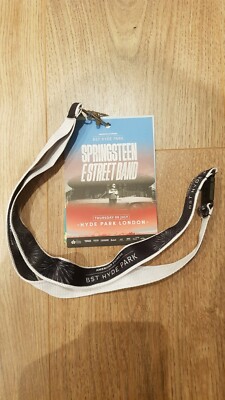 NEW- Bruce Springsteen BST Hyde Park 2023 Official Merchandise Lanyard Programme