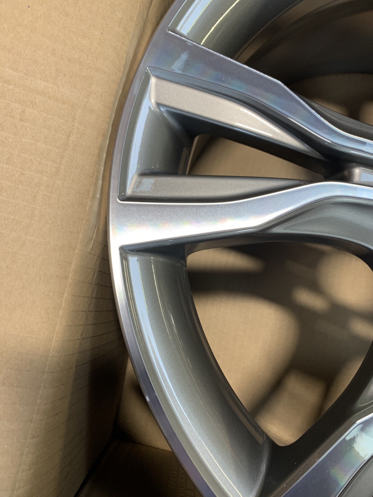 BMW Light Alloy Wheel Rim Ferricgrey F45 F46 36116855093 for sale 