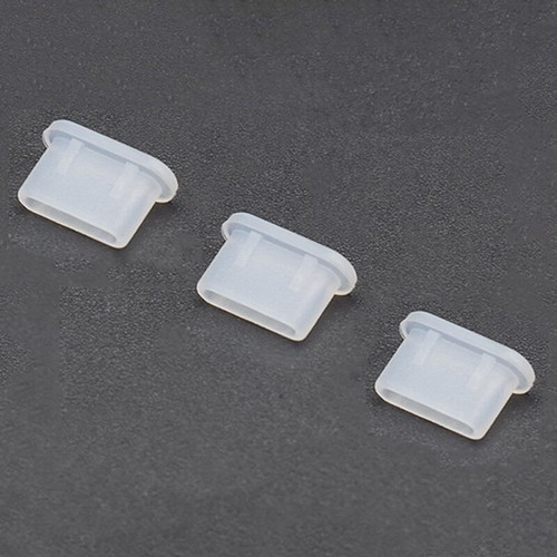3pcs Type-C Dust Plug Phone USB Charging Port Protector Cover Anti-dust Cap - Zdjęcie 11 z 14