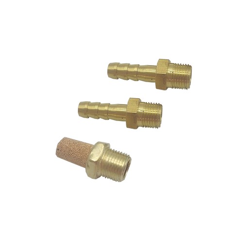 3 Port Electronic Boost Control Solenoid Valve For ECU W/ Brass Fittings PWM - Picture 4 of 12