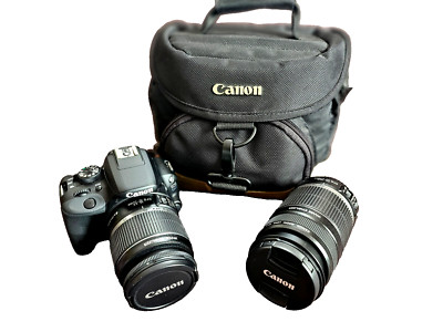 CANON EOS 100D Digital Kamera 18MP, 2 Zoom Objektive mit Garantie