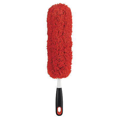 OXO Good Grips Staubwedel, Handstaubwischer, Mikrofaser genial leicht + handlich