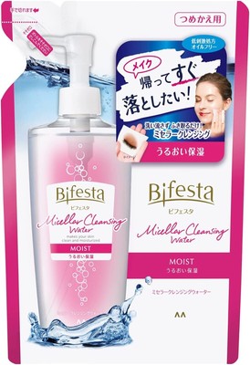 Mandom Bifesta Mizellen Reinigungswasser feucht Nachfüller 360ml