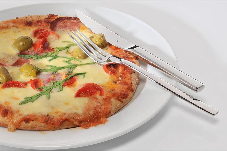 WMF Steakbesteck Nuova 2-teilig mit Gravur nach Wunsch Edelstahl Besteck mit Box - Bild 4 von 4