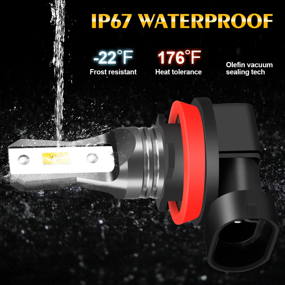 2 bombillas LED brillantes 6000K para Can-Am Commander Max 1000R EFI 2021-2023 Foto 4 de 4