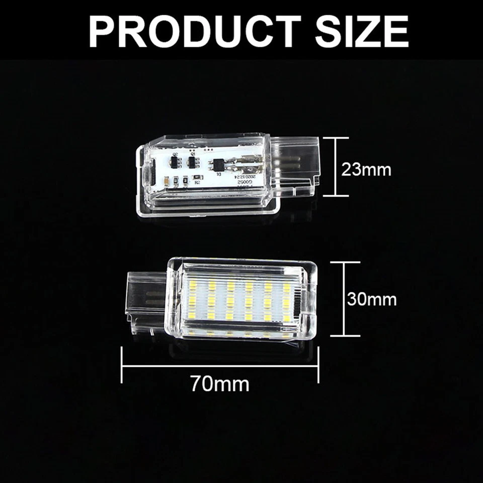 1Pc LED Luggage Trunk Light Lamp For Bolt Spark Sonic Malibu Acadia Cruze Camaro Foto 4 de 4