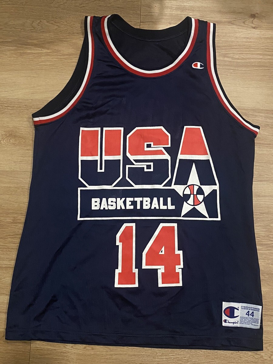 ALONZO MOURNING オーセンティックジャージ Vintage 90s CHAMPION Alonzo Mourning Team USA Olympics
