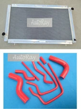 Aluminum Radiator + Hoses SUBARU IMPREZA WRX GC8 EJ20 STI Ver 3-6 96-00 2.0L MT