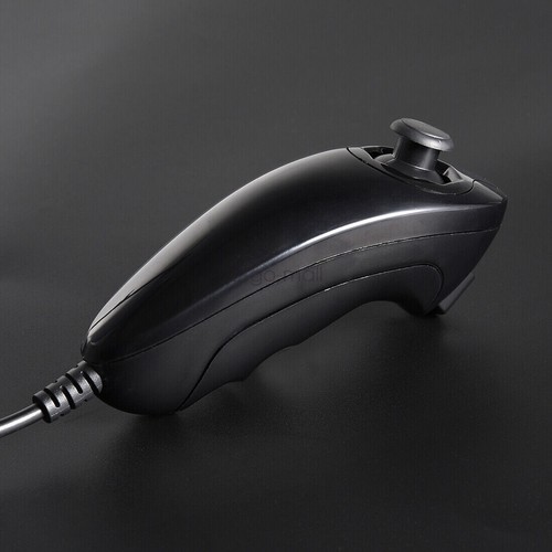 2 Pack Wii Nunchuck of Black Nintendo nunchucks for Nintendo Wii or Wii U Remote - Picture 9 of 52