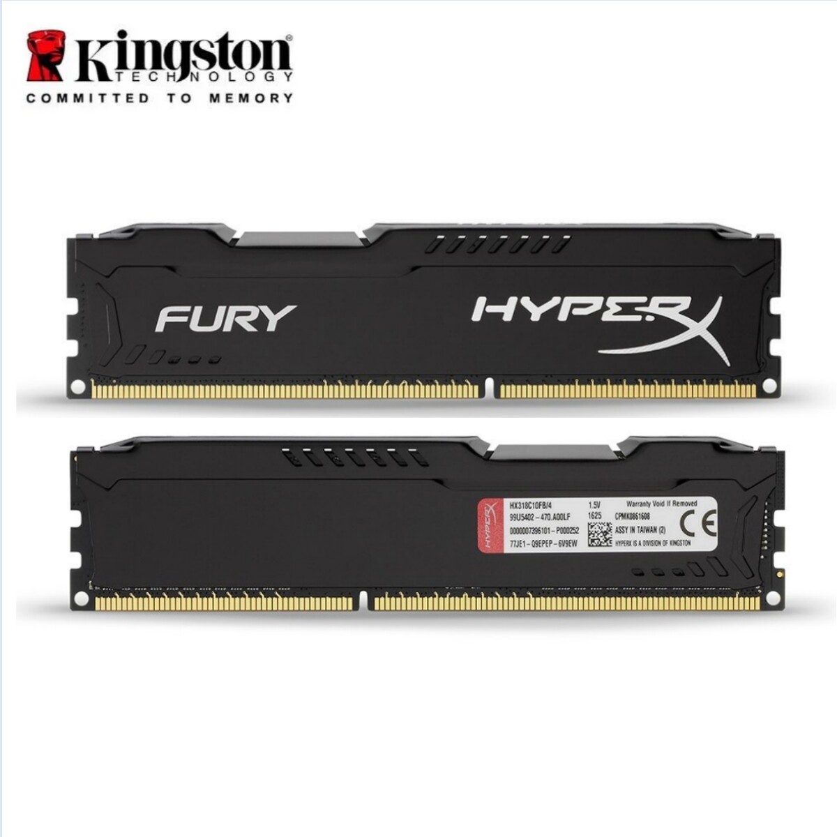 Fury 4gb Ddr3 Kingston Hyperx Fury Ddr3 1600 RAM Kingston HyperX