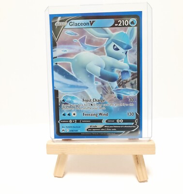 Pokemon Glaceon V 045 Crown Zenith Near Mint Ultra Rare 
