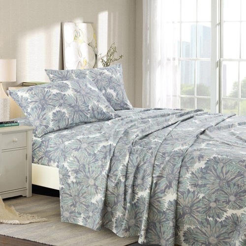 daisy bedding set: 2pc/3pc/5pc duvet cover set or 3pc/4pc sheet set all sizes - Picture 3 of 3