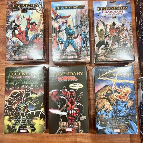 Upper Deck Card Game Legendary Collection W/ 2 Base Game & Alot Of Expansion EUC - Picture 4 of 15