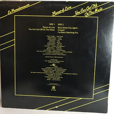 RARE ! LE pamplemousse planet of love AVI RECORDS AVI -6080LP NEAR