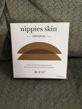 New Nippies Skin, Sticky Adhesive Silicone Pasties, Reusable - Coco, Size A-C