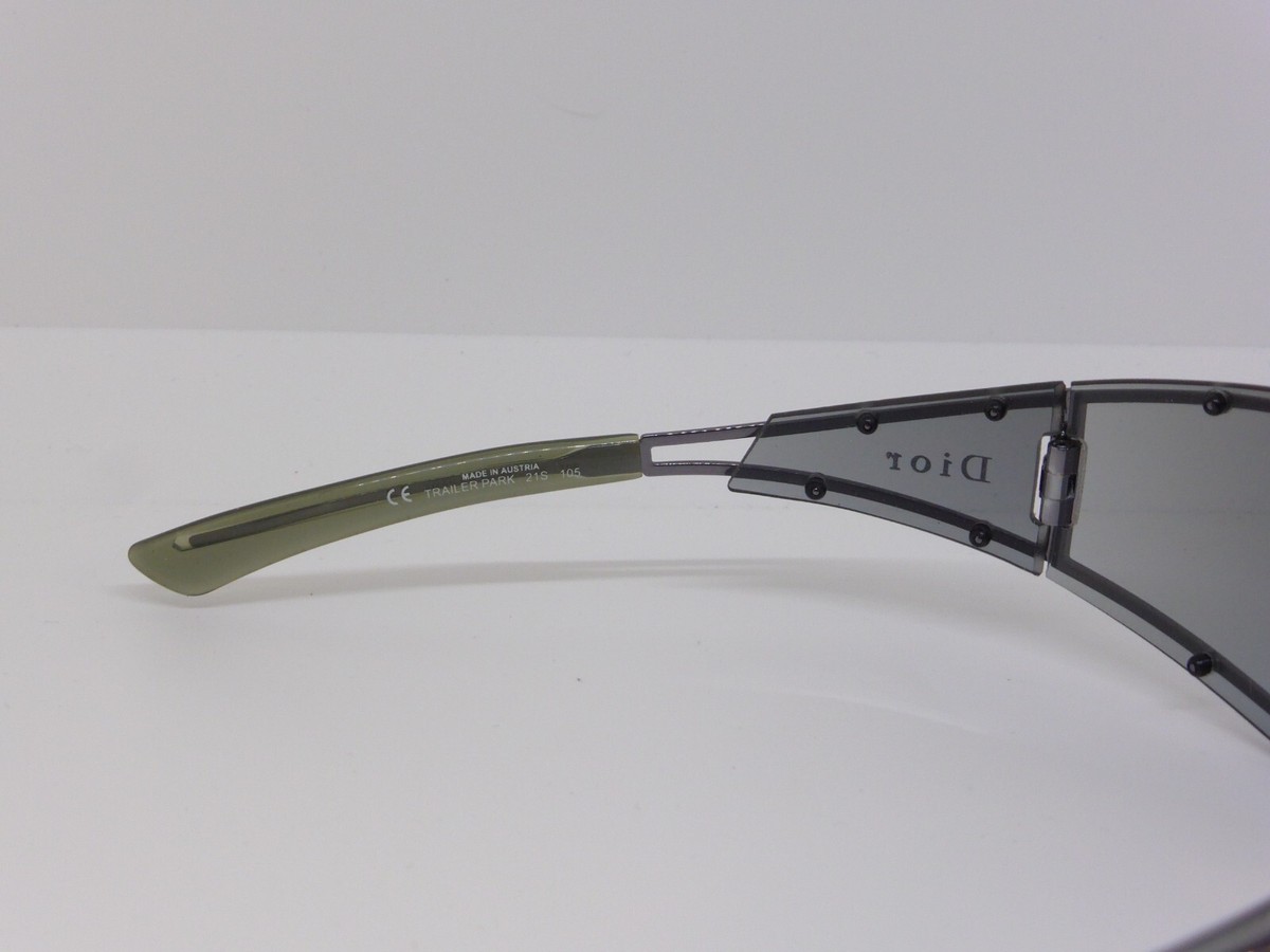 Vintage CHRISTIAN DIOR Sunglasses TRAILER PARK 21S Grey w