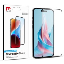 For iPhone 15/15 Pro/15 Pro Max/Plus Full Cover Tempered Glass Screen Protector