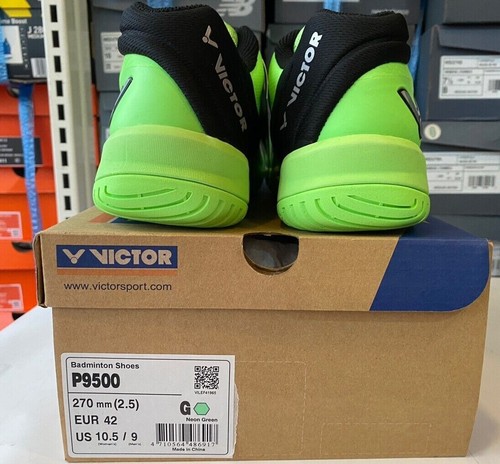 Victor P9500 Unisex Badminton Shoes Indoor Volleyball Shoes Green [US:9/270] NWT - Picture 6 of 7